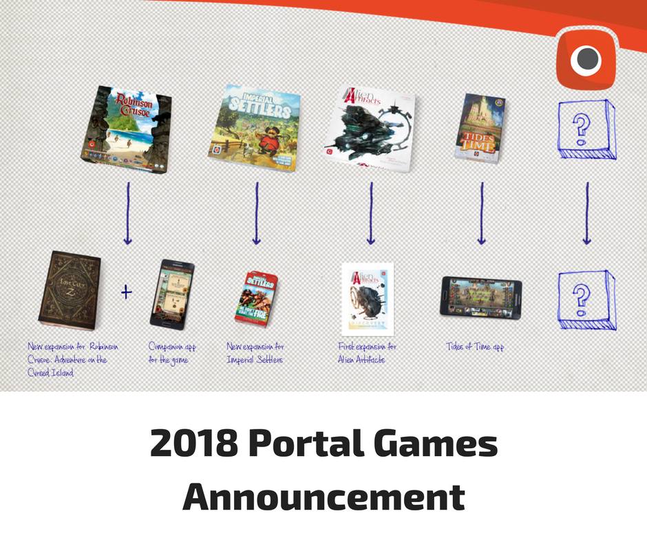 Portal Games Anküdndigungen 2018