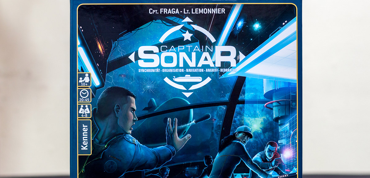 Captain Sonar - Pegasus Spiele. Foto: Alexander Resch