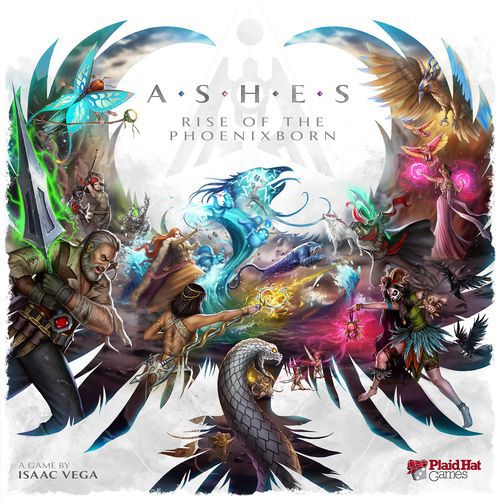 Ashes - Aufstieg der Phönixmagier Cover - Plaid Hat Games