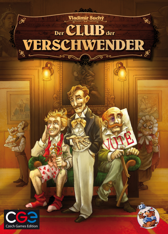 Der Club der Verschwender Cover - Czech Games Edition