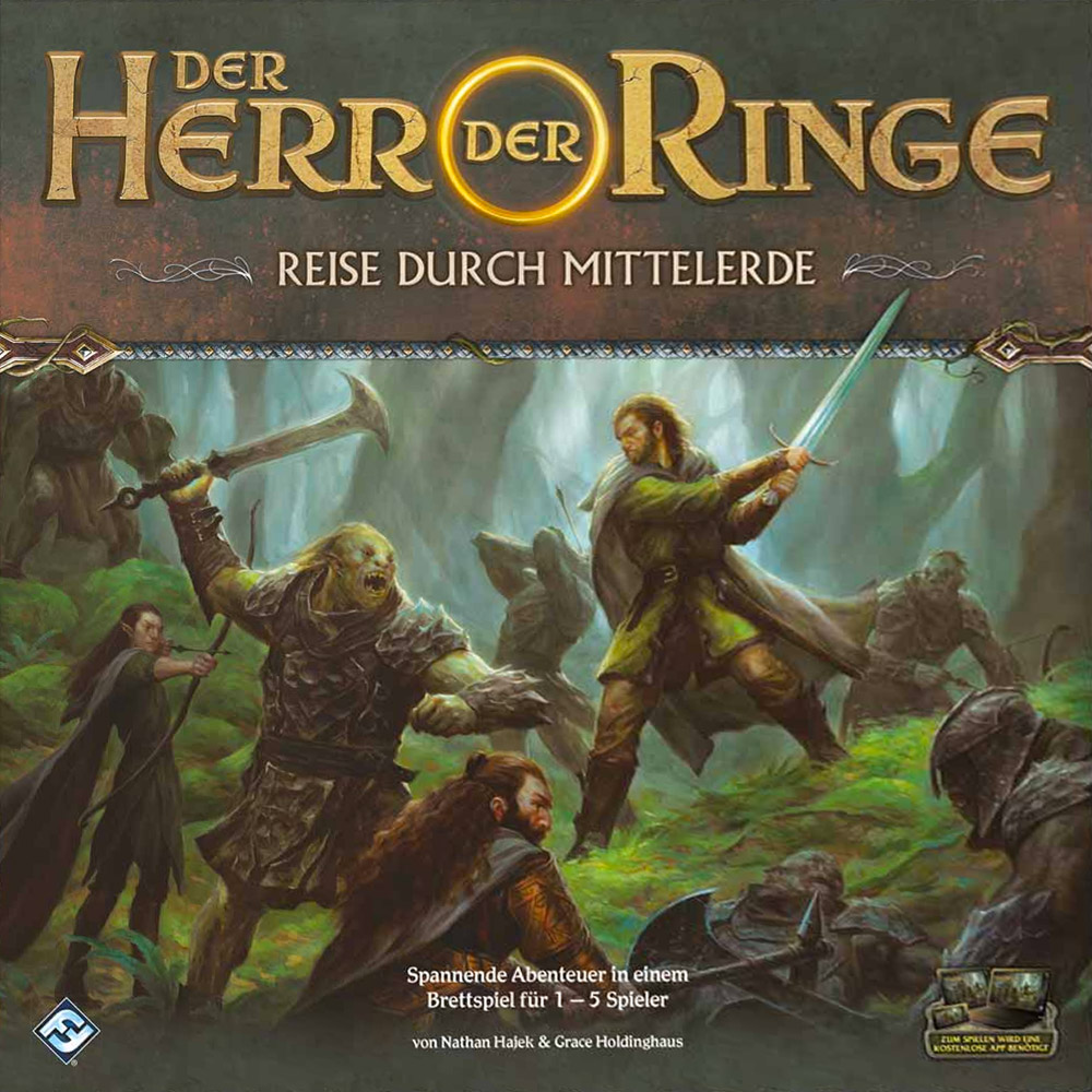 Der Herr der Ringe: Reise durch Mittelerde Cover - asmodee, Fantasy Flight Games