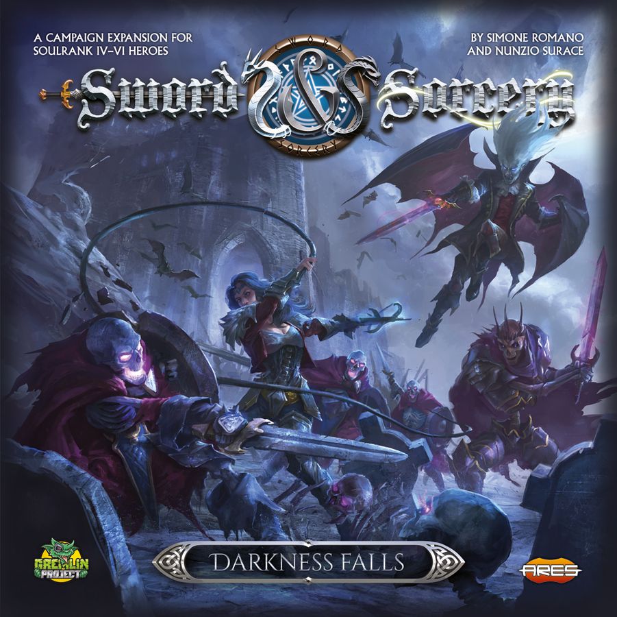 Sword & Sorcery: Drohende Finsternis Cover - Ares Games, asmodee